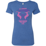 T-Shirts Vintage Royal / Small Crime Fighters Club Women's Triblend T-Shirt