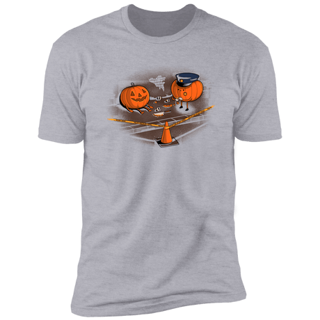 T-Shirts Heather Grey / S Crime Scene Men's Premium T-Shirt