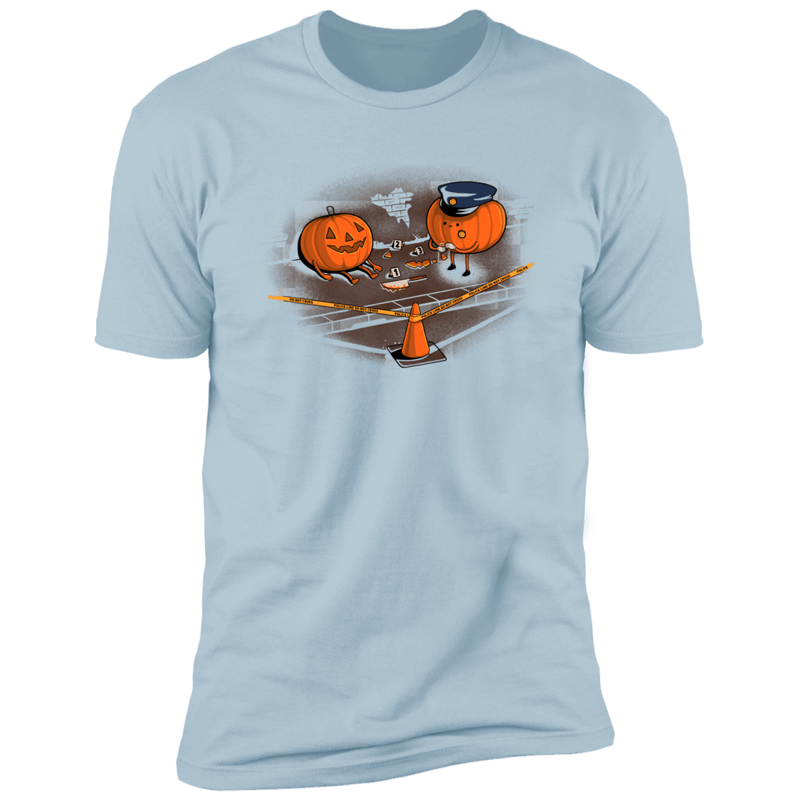 T-Shirts Light Blue / S Crime Scene Men's Premium T-Shirt