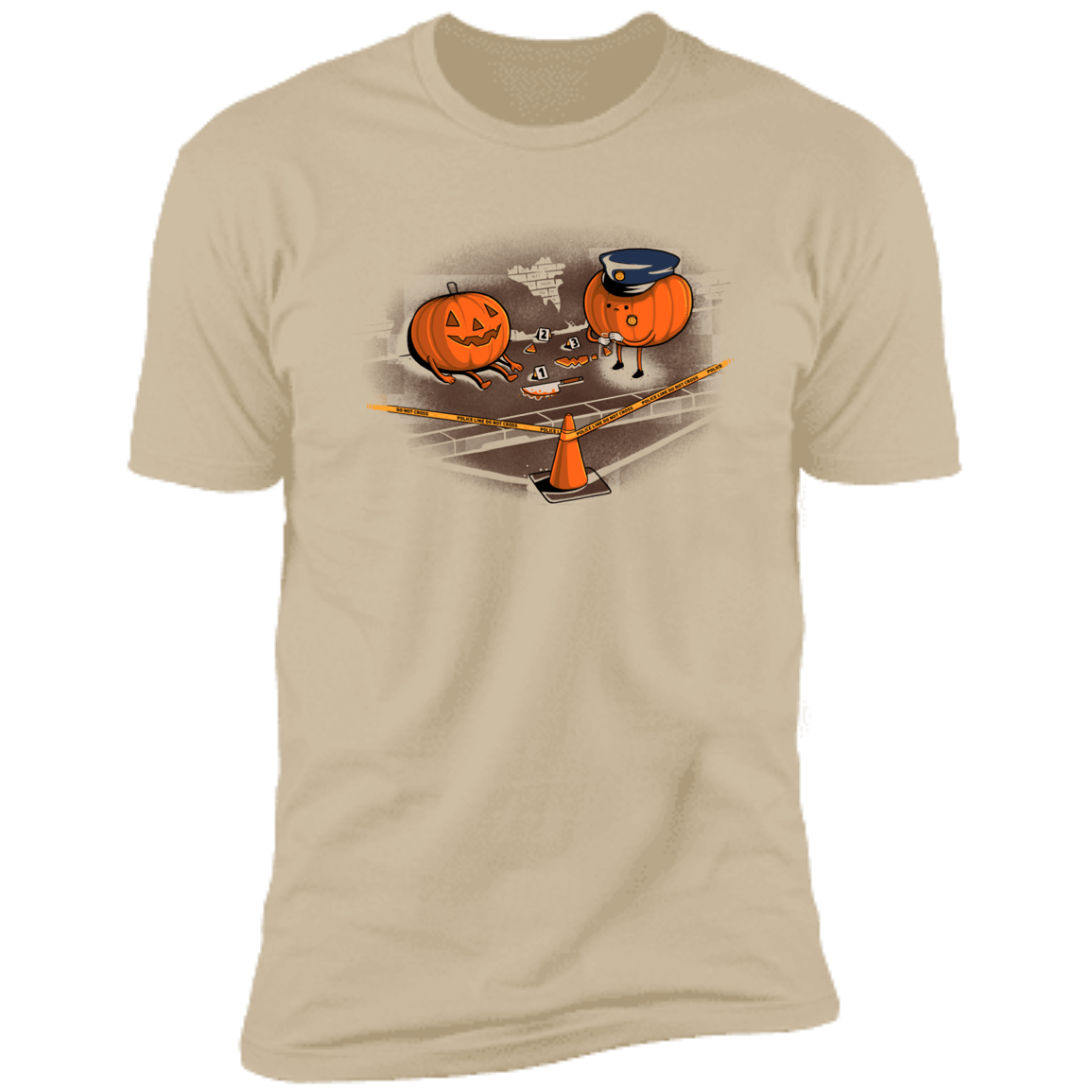 T-Shirts Sand / S Crime Scene Men's Premium T-Shirt