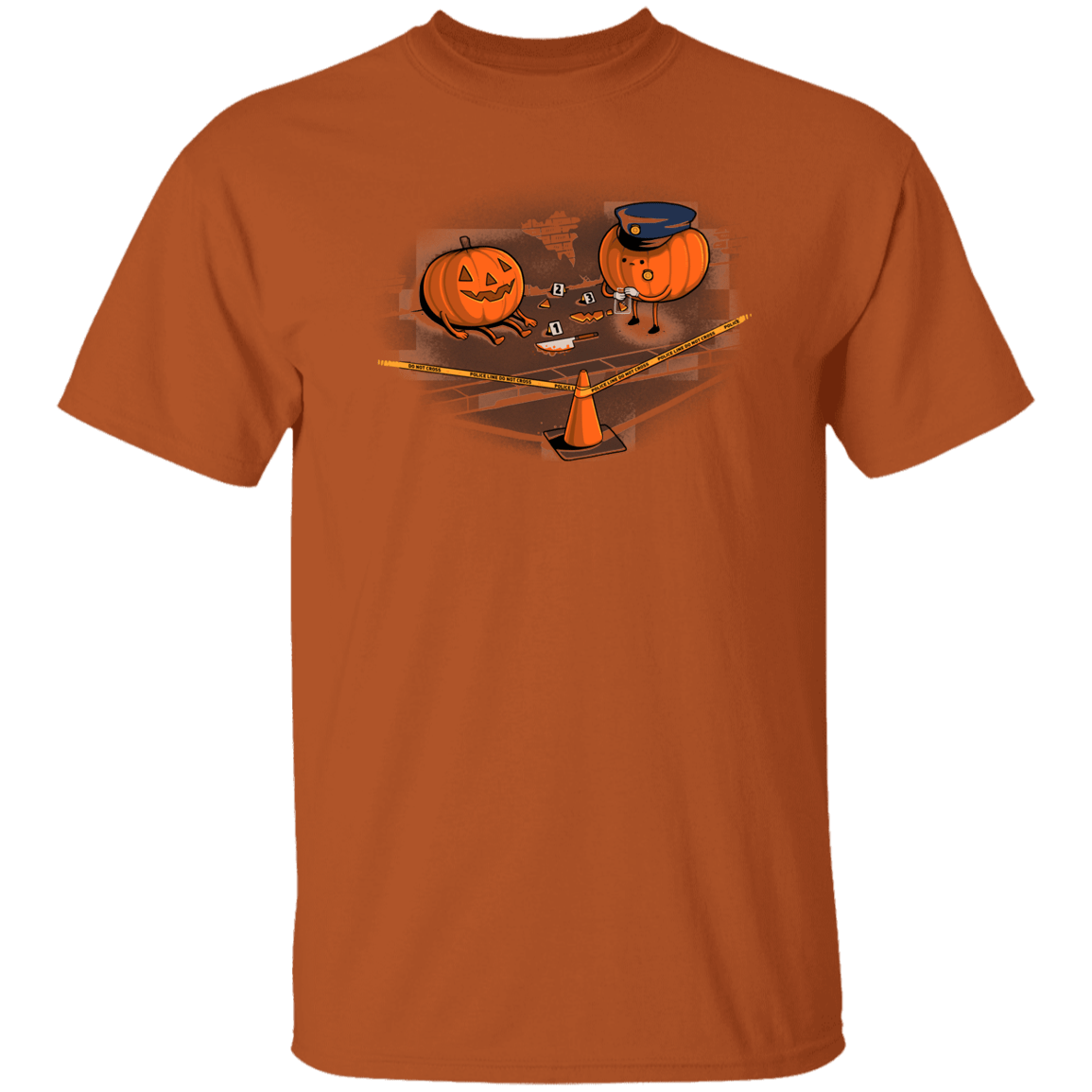 T-Shirts Texas Orange / S Crime Scene T-Shirt