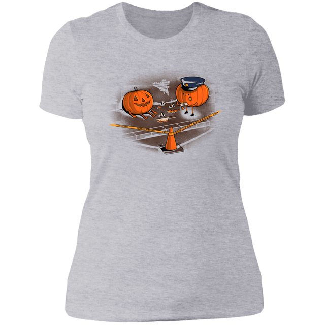 T-Shirts Heather Grey / S Crime Scene Women's Premium T-Shirt