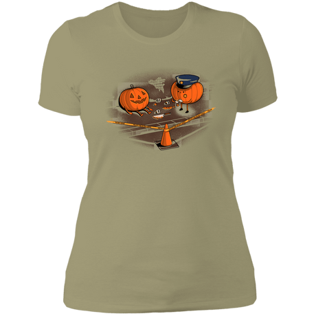 T-Shirts Light Olive / S Crime Scene Women's Premium T-Shirt