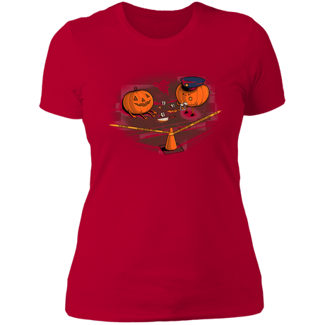 T-Shirts Red / S Crime Scene Women's Premium T-Shirt