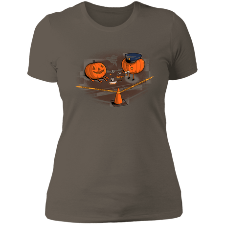 T-Shirts Warm Grey / S Crime Scene Women's Premium T-Shirt