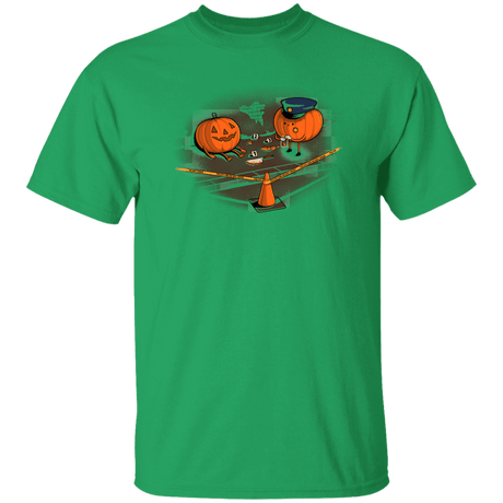 T-Shirts Irish Green / YXS Crime Scene Youth T-Shirt