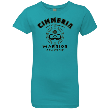 T-Shirts Tahiti Blue / YXS Crimmeria Warrior academy Girls Premium T-Shirt