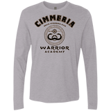 T-Shirts Heather Grey / Small Crimmeria Warrior academy Men's Premium Long Sleeve