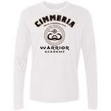 T-Shirts White / Small Crimmeria Warrior academy Men's Premium Long Sleeve