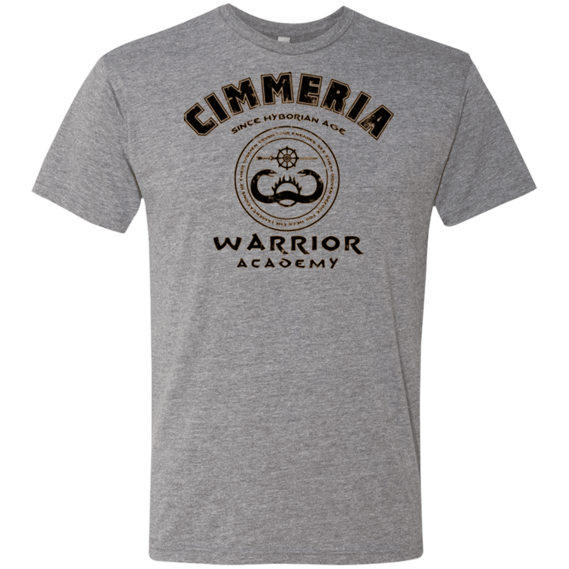 T-Shirts Premium Heather / Small Crimmeria Warrior academy Men's Triblend T-Shirt