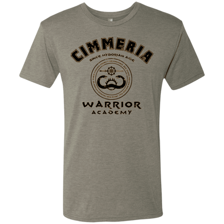 T-Shirts Venetian Grey / Small Crimmeria Warrior academy Men's Triblend T-Shirt