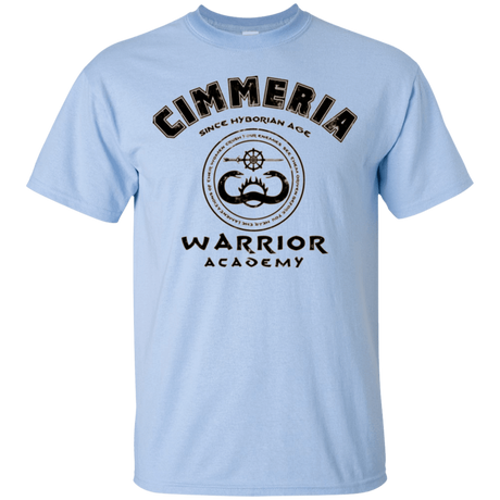 T-Shirts Light Blue / Small Crimmeria Warrior academy T-Shirt
