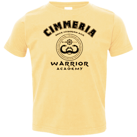 T-Shirts Butter / 2T Crimmeria Warrior academy Toddler Premium T-Shirt