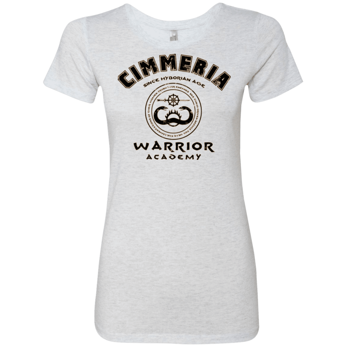 T-Shirts Heather White / Small Crimmeria Warrior academy Women's Triblend T-Shirt