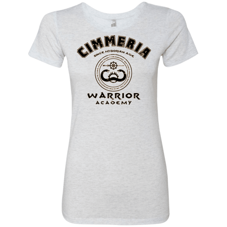 T-Shirts Heather White / Small Crimmeria Warrior academy Women's Triblend T-Shirt