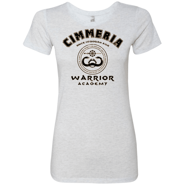 T-Shirts Heather White / Small Crimmeria Warrior academy Women's Triblend T-Shirt