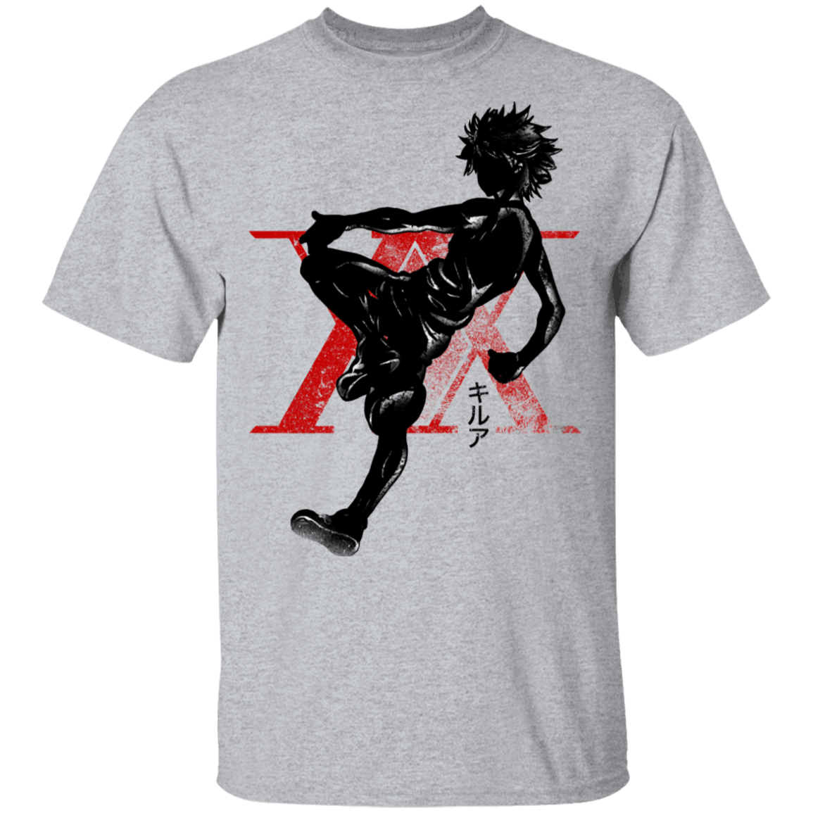 Tee shirt killua hot sale