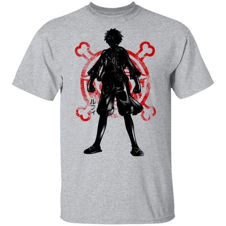T-Shirts Sport Grey / S Crimson Luffy T-Shirt