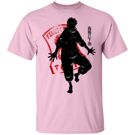 T-Shirts Light Pink / S Crimson Shinra Kusakabe T-Shirt