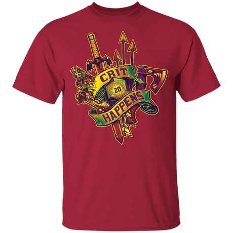 T-Shirts Cardinal / YXS Crit Happens Youth T-Shirt