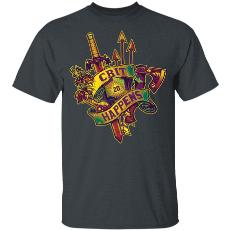 T-Shirts Dark Heather / YXS Crit Happens Youth T-Shirt