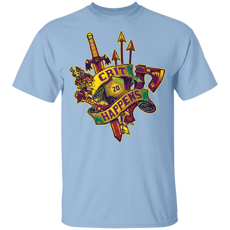 T-Shirts Light Blue / YXS Crit Happens Youth T-Shirt