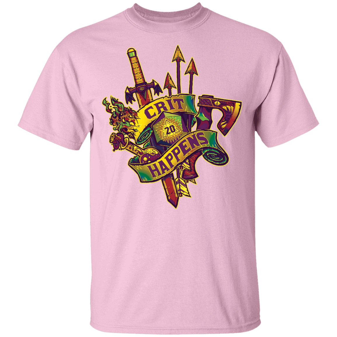 T-Shirts Light Pink / YXS Crit Happens Youth T-Shirt