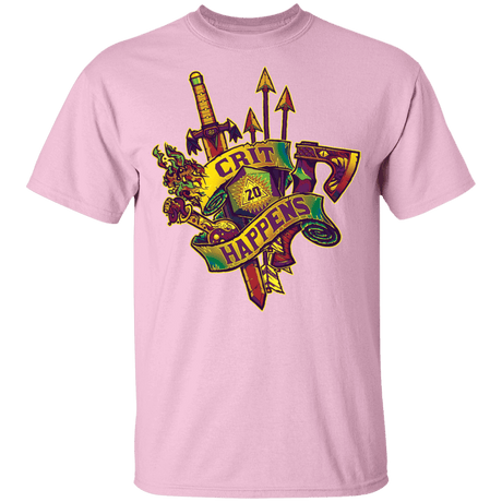 T-Shirts Light Pink / YXS Crit Happens Youth T-Shirt