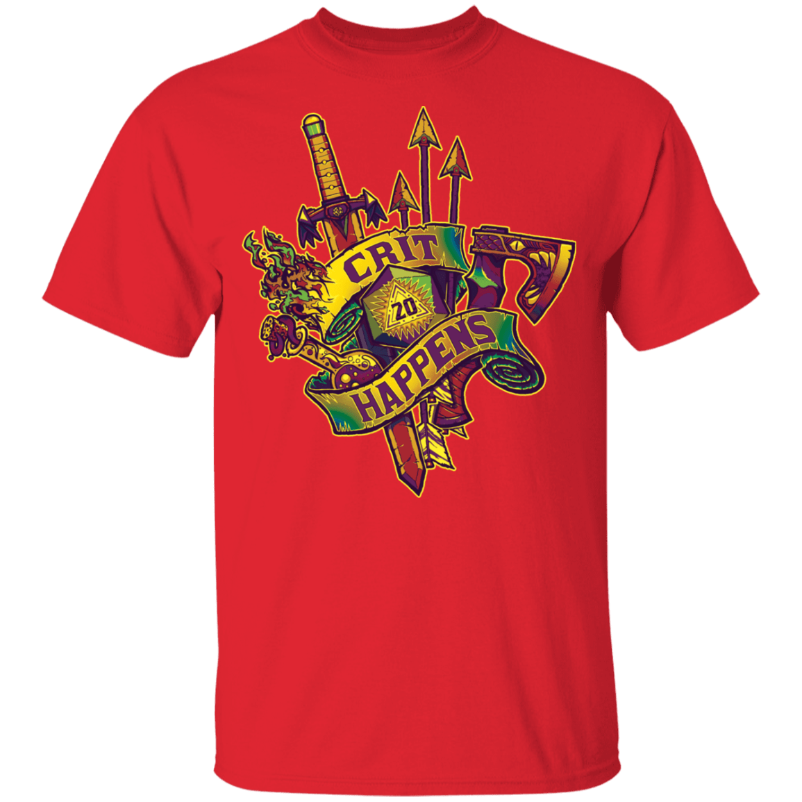 T-Shirts Red / YXS Crit Happens Youth T-Shirt