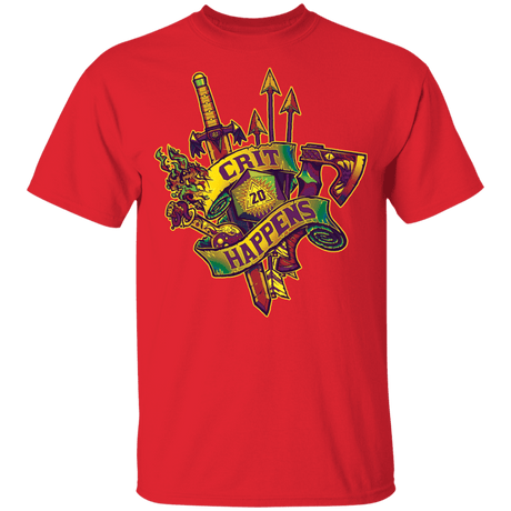 T-Shirts Red / YXS Crit Happens Youth T-Shirt