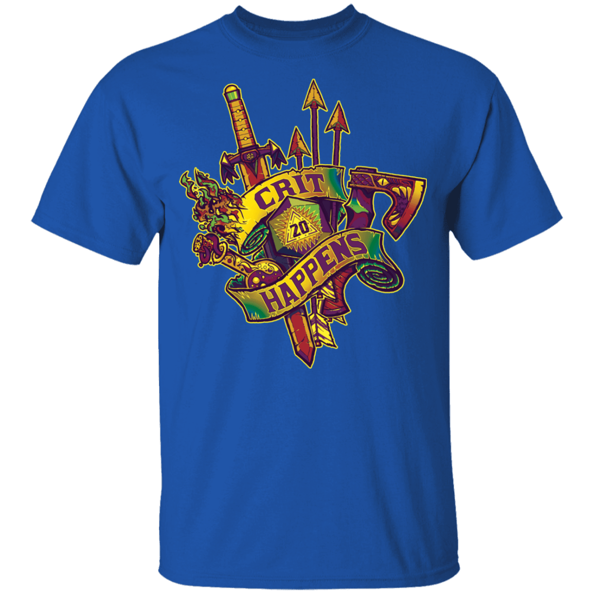 T-Shirts Royal / YXS Crit Happens Youth T-Shirt