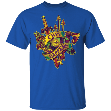 T-Shirts Royal / YXS Crit Happens Youth T-Shirt