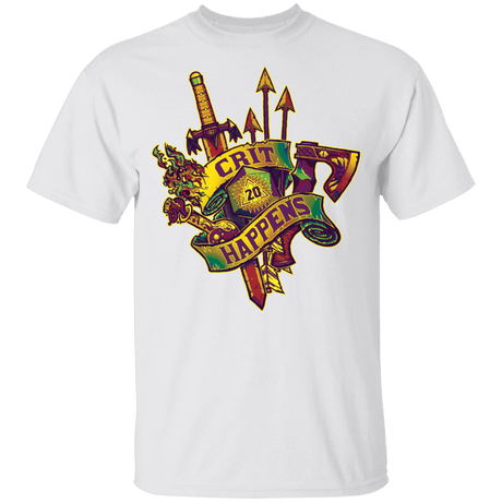 T-Shirts White / YXS Crit Happens Youth T-Shirt