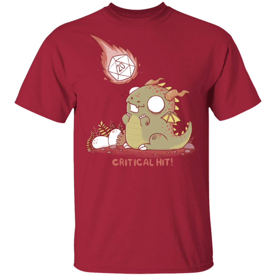 T-Shirts Cardinal / S Critical Hit T-Shirt