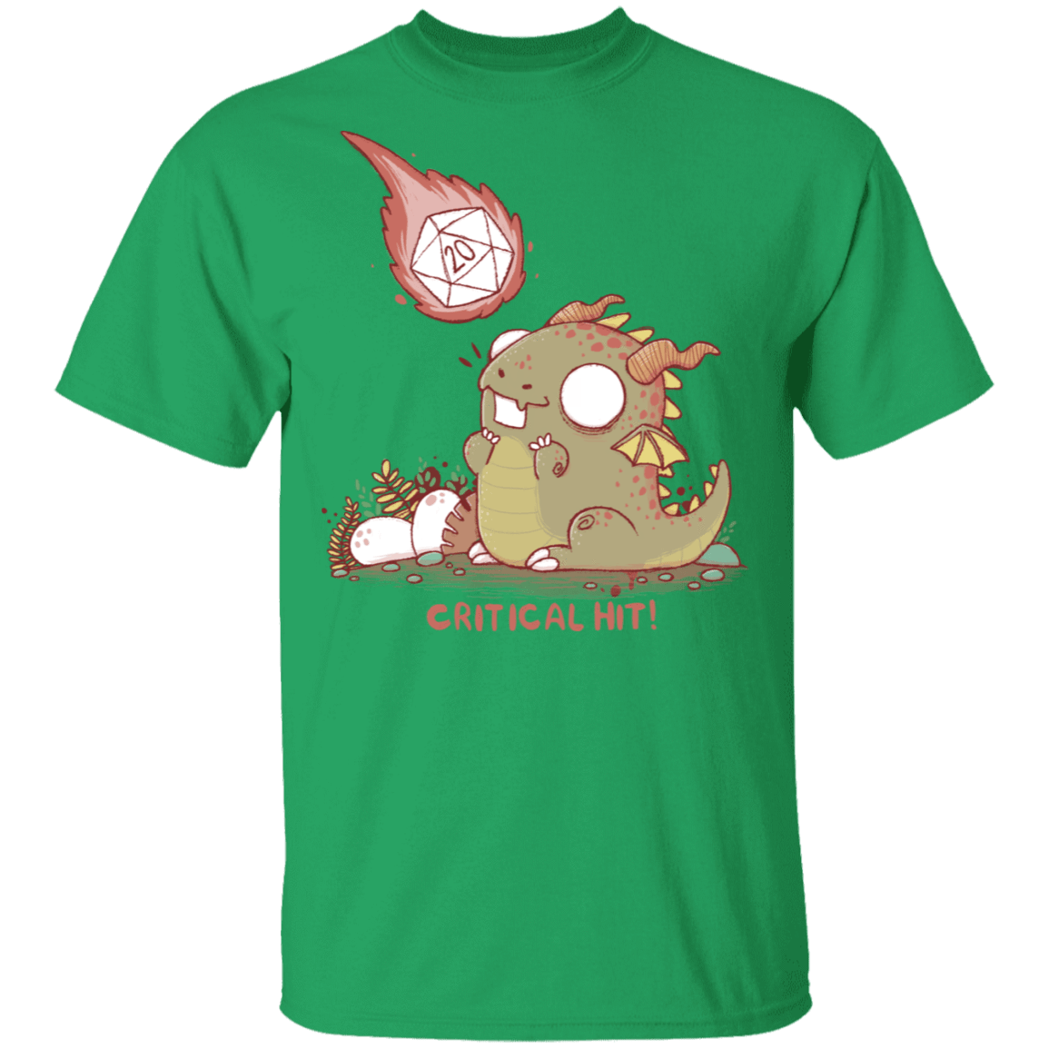 T-Shirts Irish Green / S Critical Hit T-Shirt