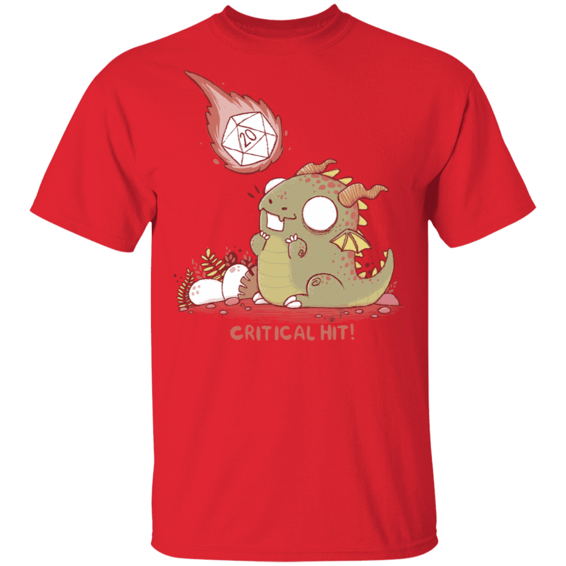 T-Shirts Red / S Critical Hit T-Shirt