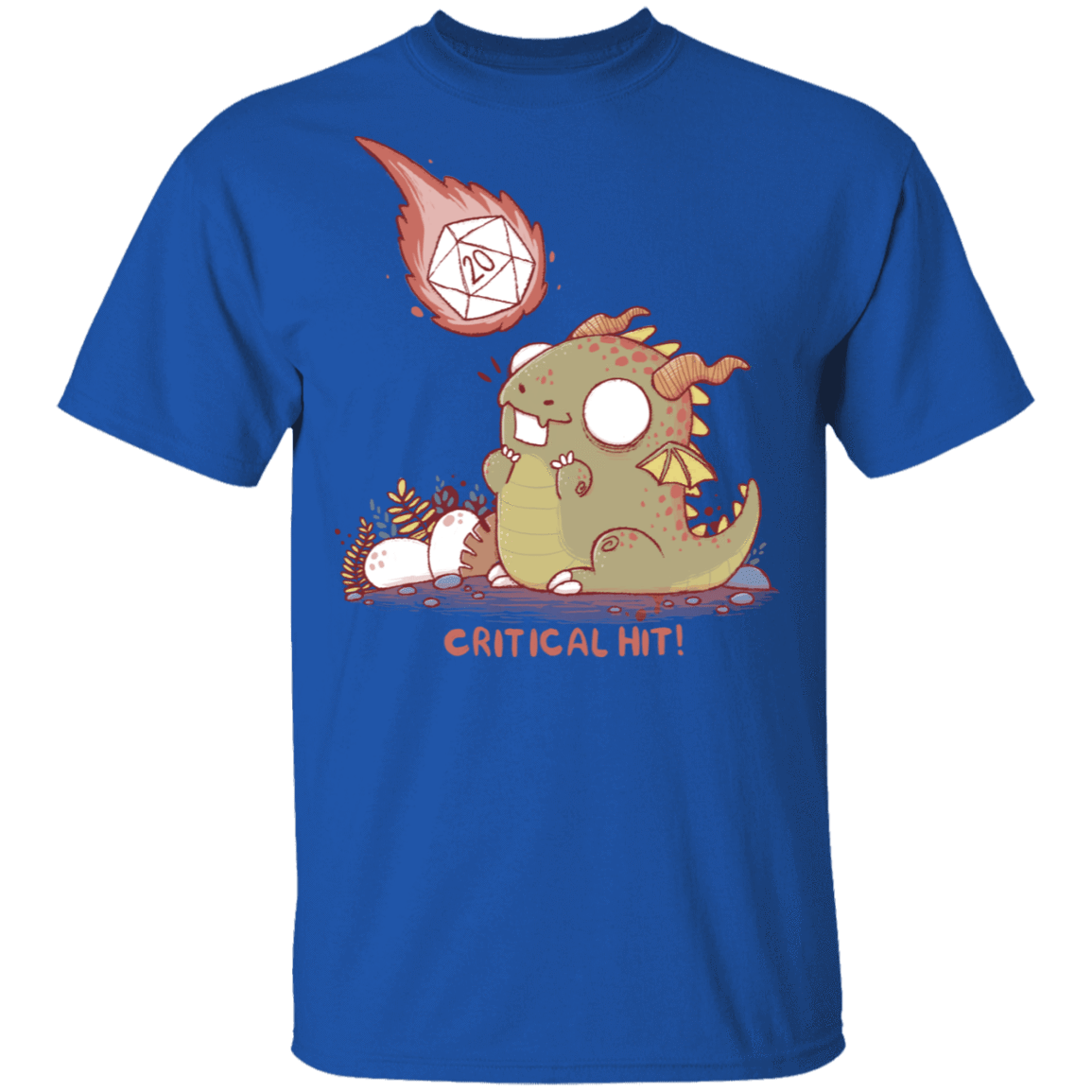 T-Shirts Royal / S Critical Hit T-Shirt