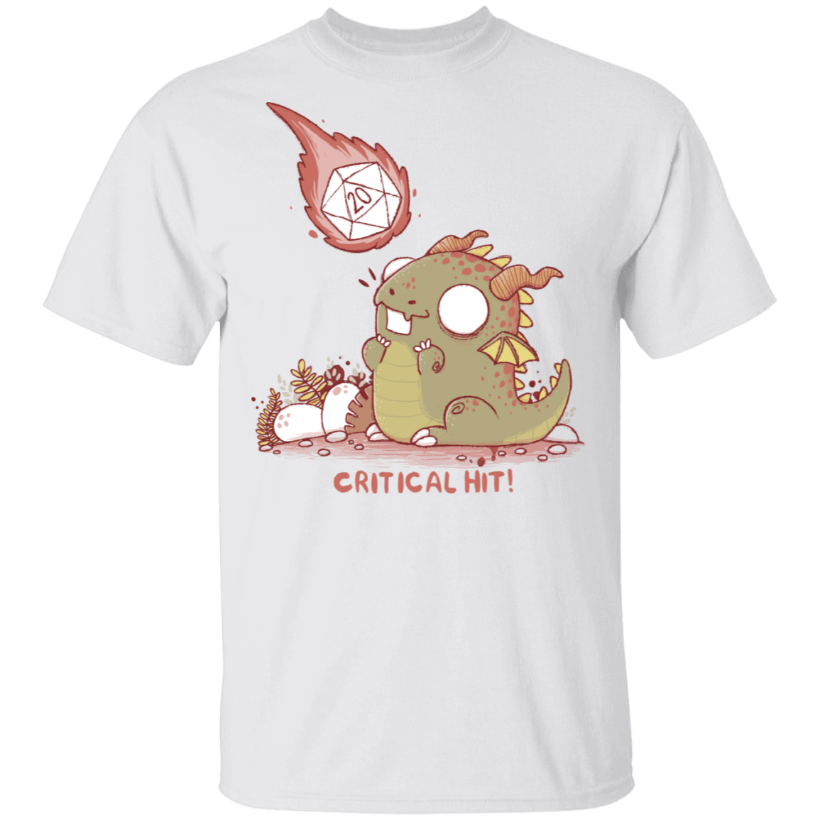 T-Shirts White / S Critical Hit T-Shirt