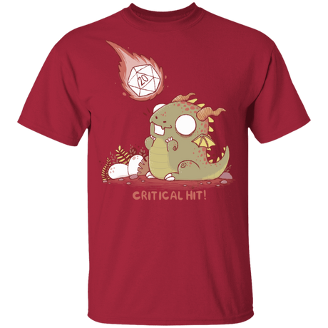 T-Shirts Cardinal / YXS Critical Hit Youth T-Shirt