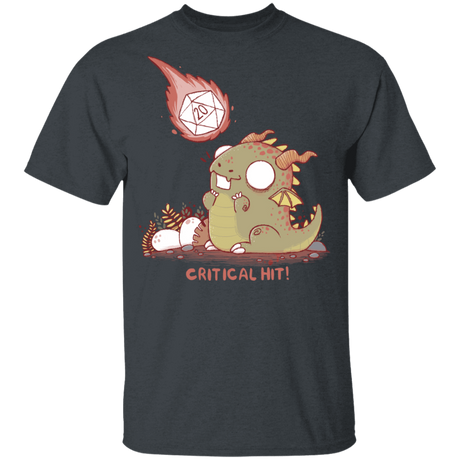 T-Shirts Dark Heather / YXS Critical Hit Youth T-Shirt