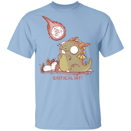 T-Shirts Light Blue / YXS Critical Hit Youth T-Shirt