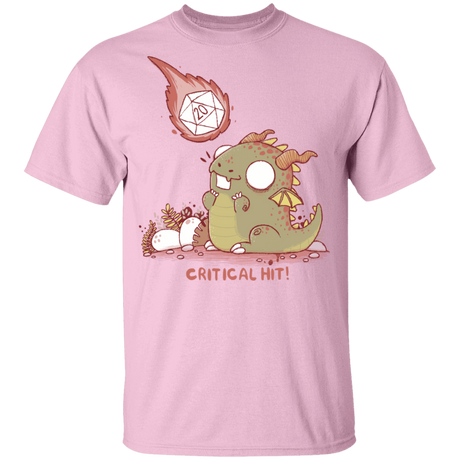 T-Shirts Light Pink / YXS Critical Hit Youth T-Shirt