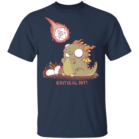 T-Shirts Navy / YXS Critical Hit Youth T-Shirt