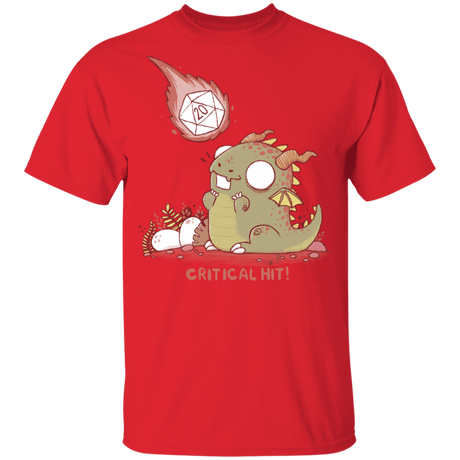 T-Shirts Red / YXS Critical Hit Youth T-Shirt