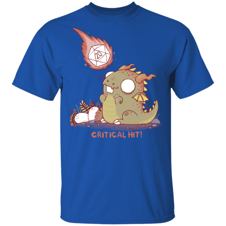 T-Shirts Royal / YXS Critical Hit Youth T-Shirt