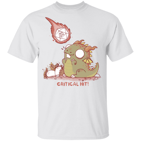 T-Shirts White / YXS Critical Hit Youth T-Shirt