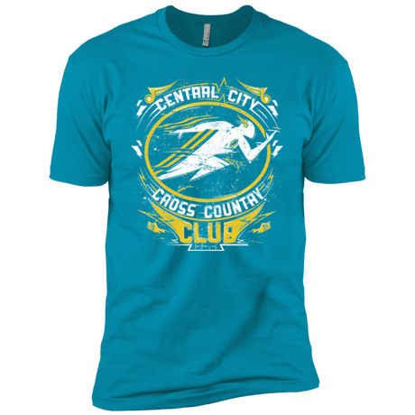 T-Shirts Turquoise / YXS Cross Country Club Boys Premium T-Shirt