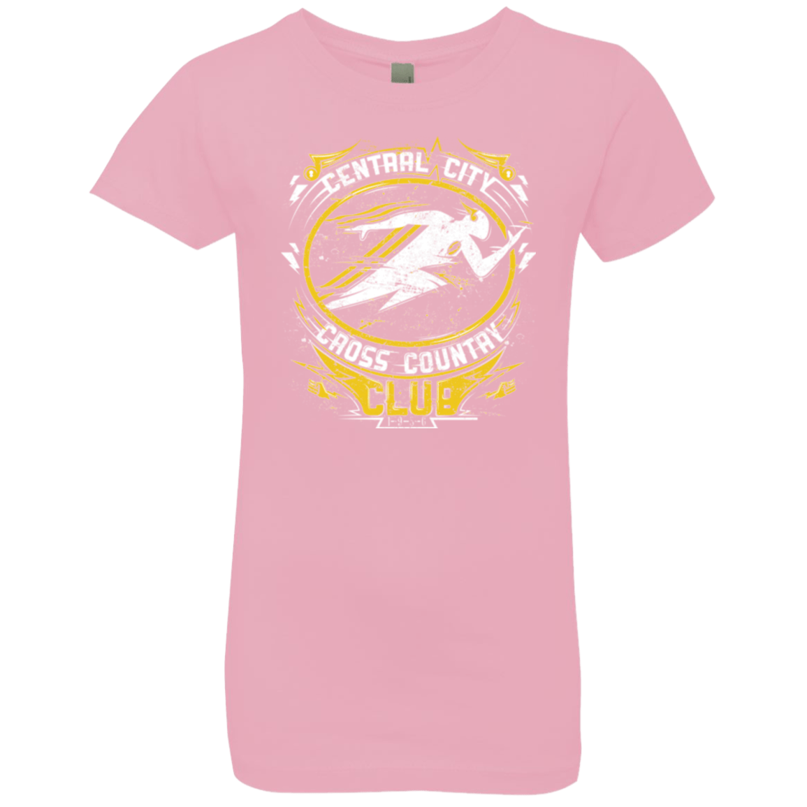 T-Shirts Light Pink / YXS Cross Country Club Girls Premium T-Shirt