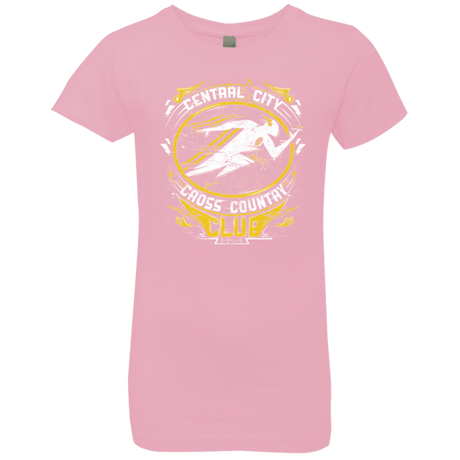 T-Shirts Light Pink / YXS Cross Country Club Girls Premium T-Shirt