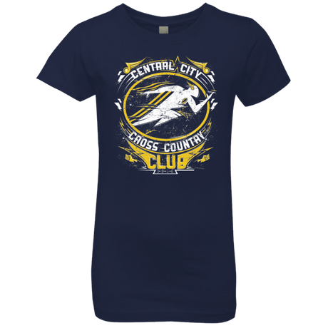 T-Shirts Midnight Navy / YXS Cross Country Club Girls Premium T-Shirt